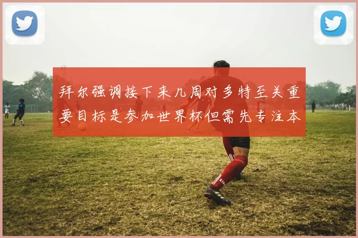 拜尔强调接下来几周对多特至关重要目标是参加世界杯但需先专注本赛季表现